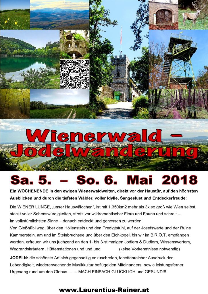 Wienerwald-Jodelwanderung 2018 NEU