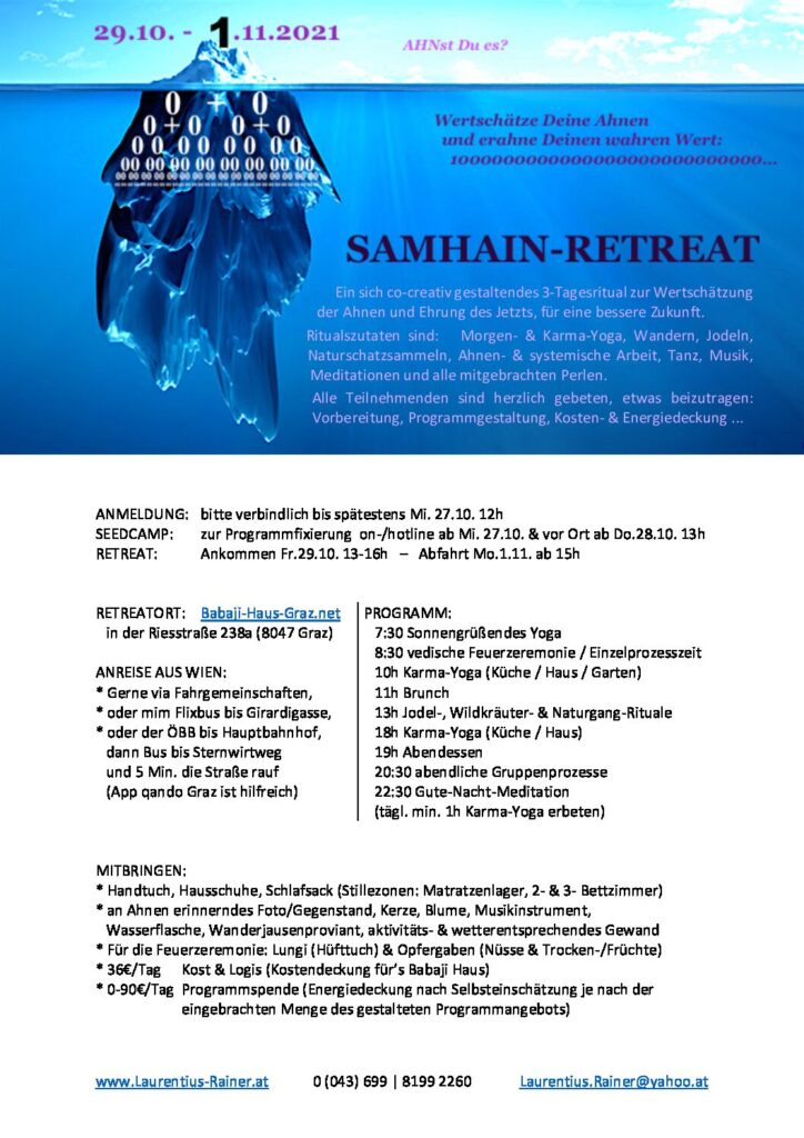 SAMHAIN-Retreat 2021